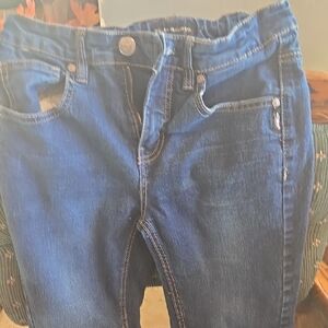 Classic Girls Dark Blue Stretch Jeans